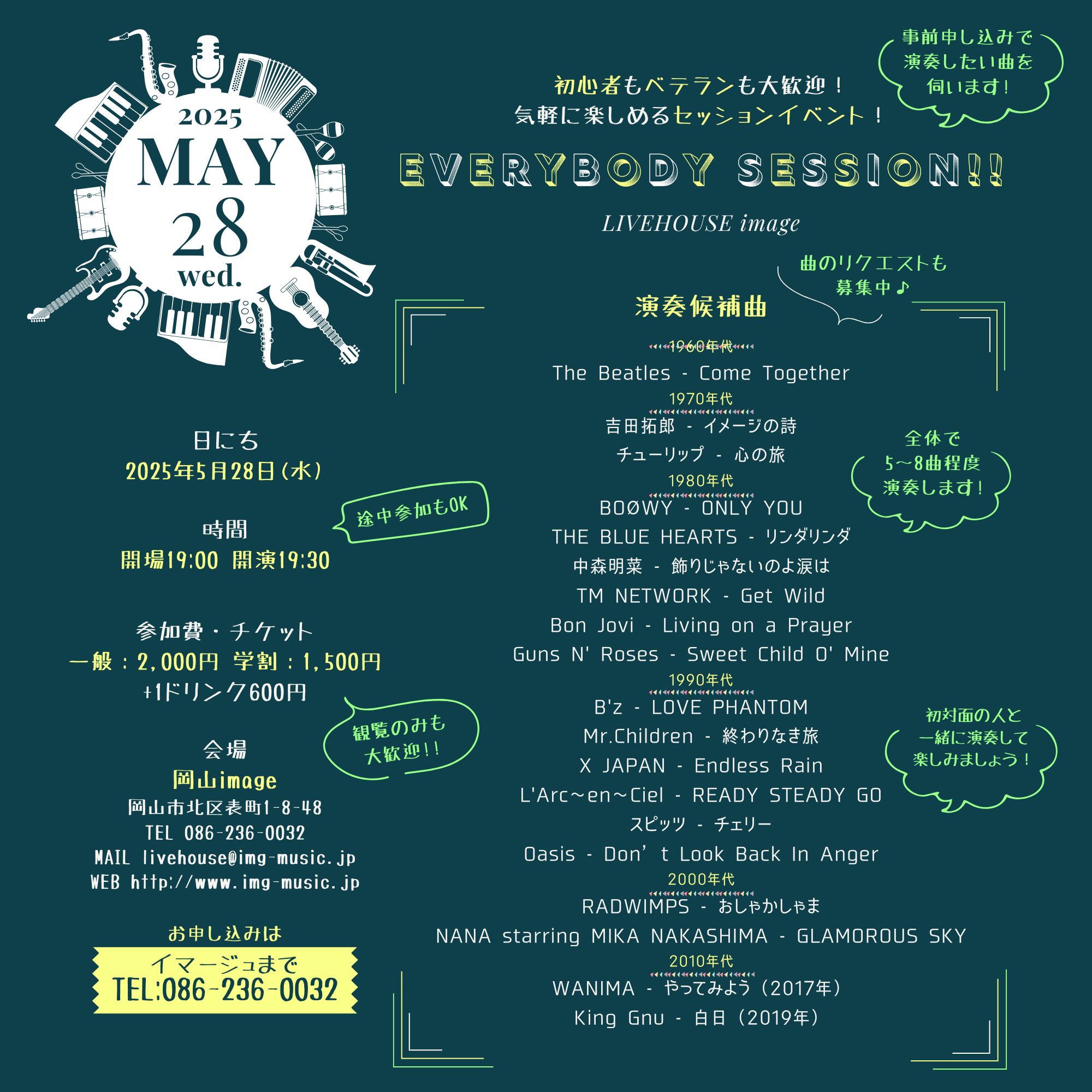 EVERYBODY SESSION!!