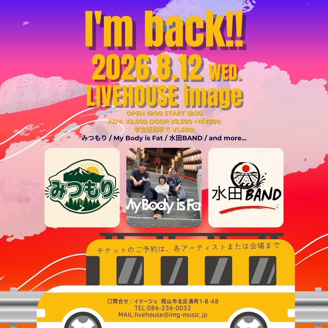 I'm back!!