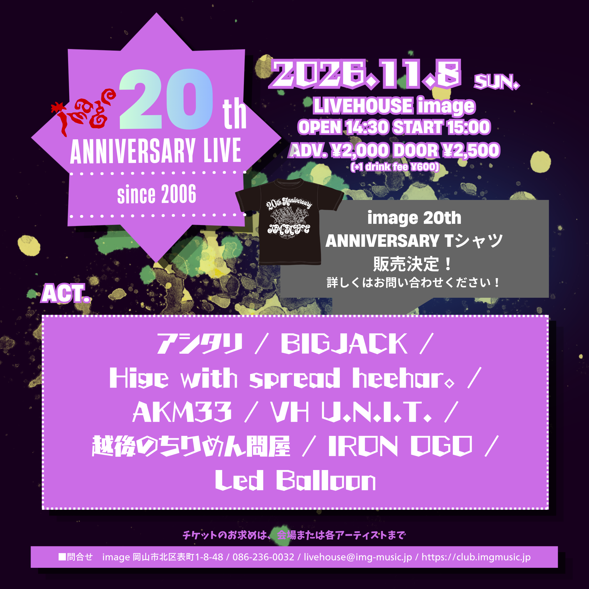 Image 20th anniversary live