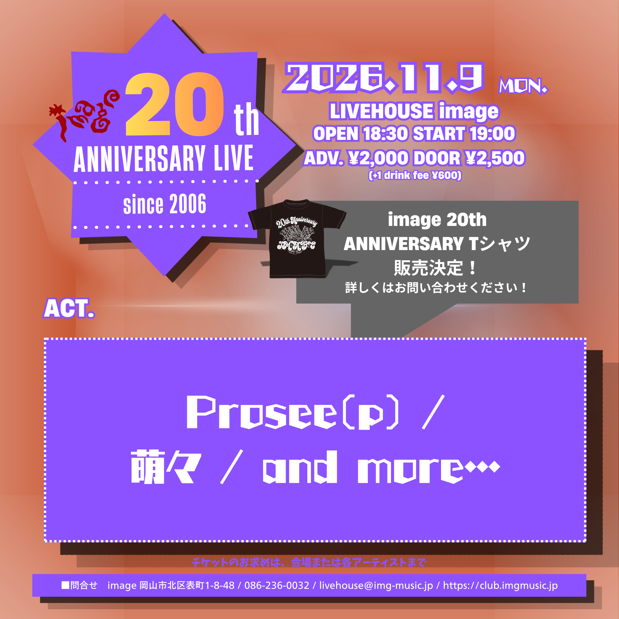 Image 20th anniversary live