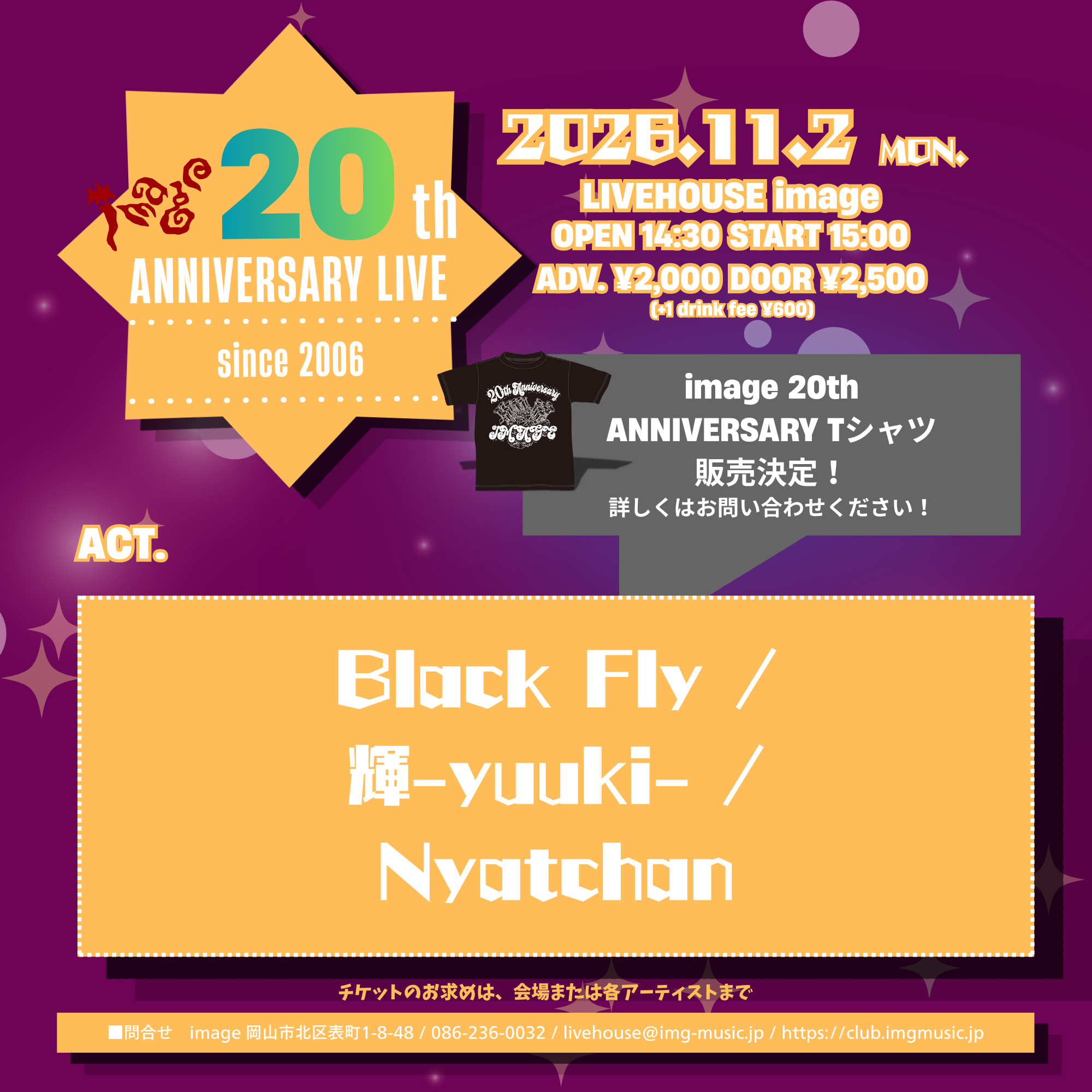 Image 20th anniversary live